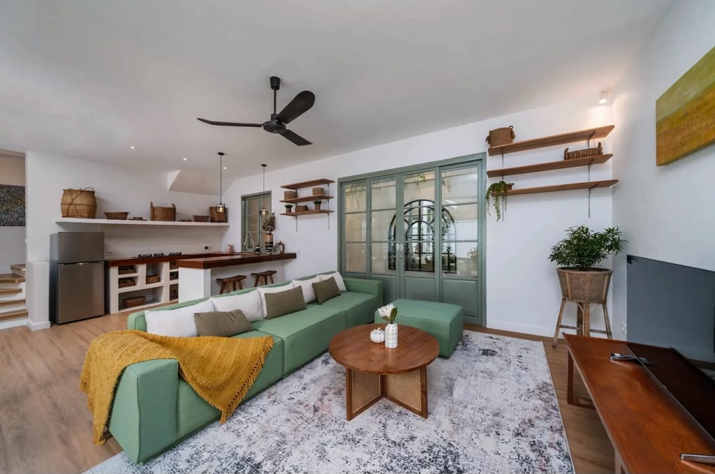 Modern 2+1 Bedroom Villa for Monthly & Yearly Rent in Canggu, Bali — image 3