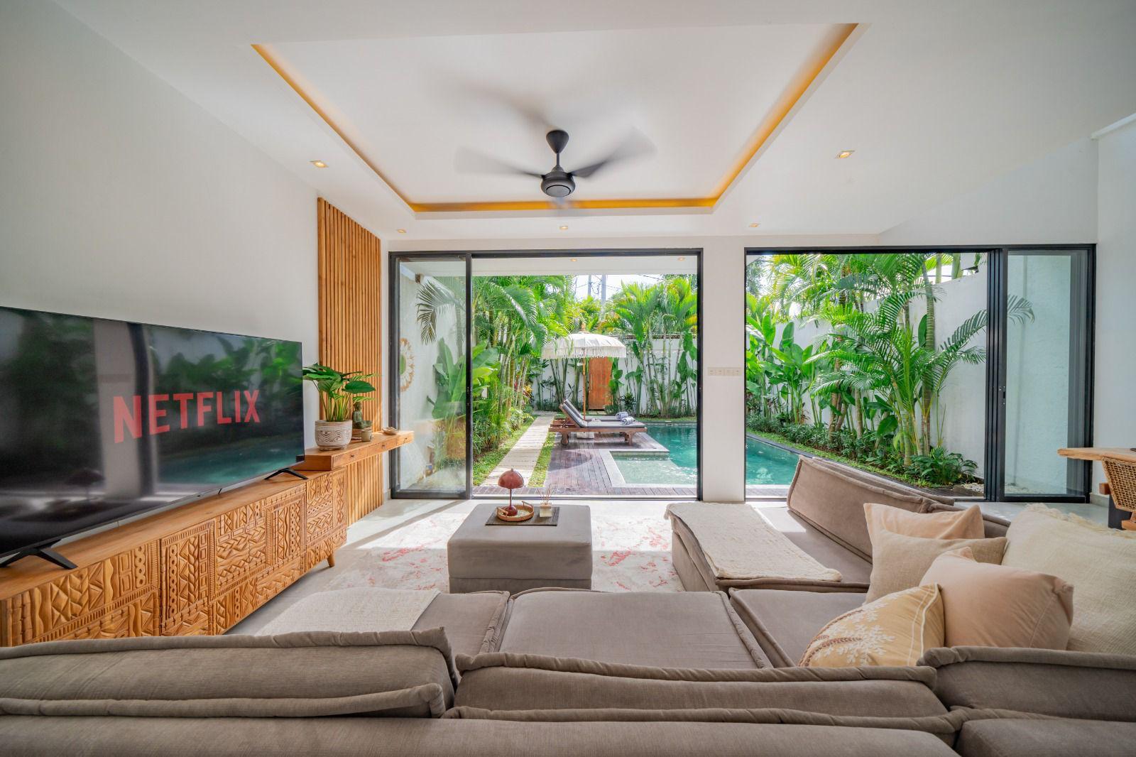 Modern 3 Bedroom Villa for Monthly & Yearly Rent in Berawa, Canggu — image 3
