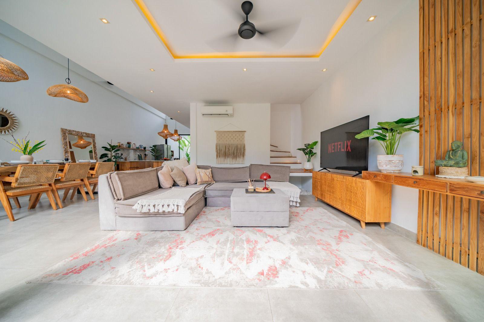 Modern 3 Bedroom Villa for Monthly & Yearly Rent in Berawa, Canggu — image 5