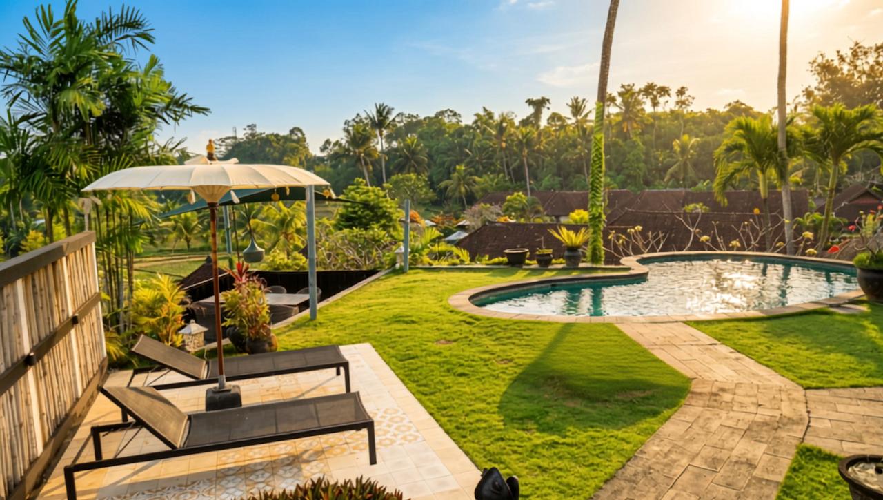 Tropical 3+1 Bedroom Family Villa for Yearly Rent in Bali — image 1
