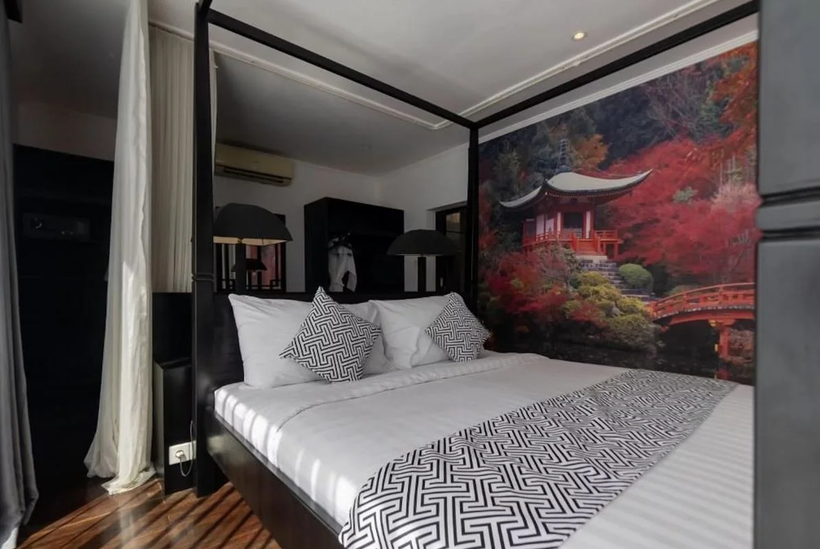 2BR Japanese Zen-Themed Villa with Private Pool & Balcony in Seminyak — image 4