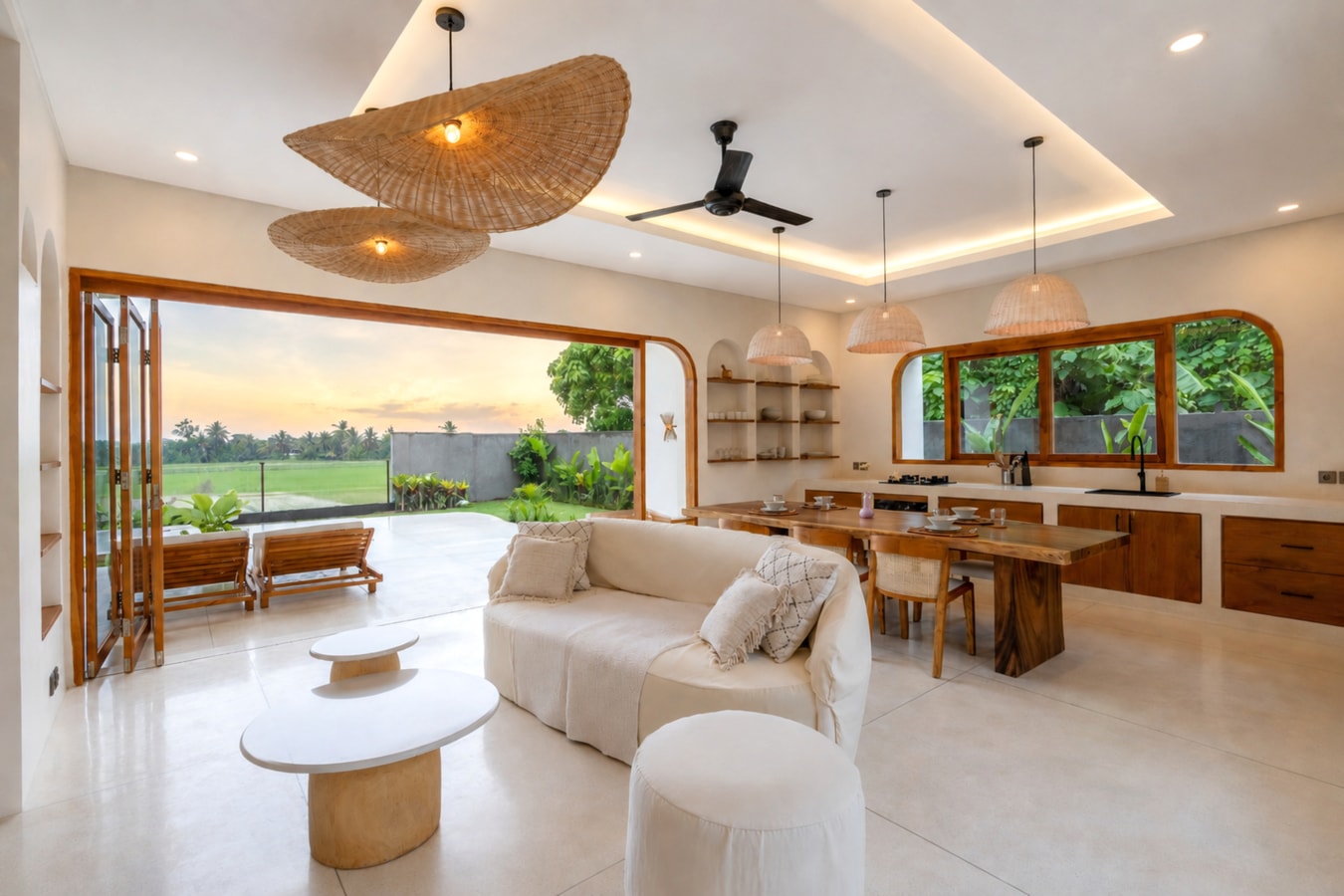 3BR Pirvate Gateaway Dream, Pool & Rice Field in Tabanan, Bali — image 3