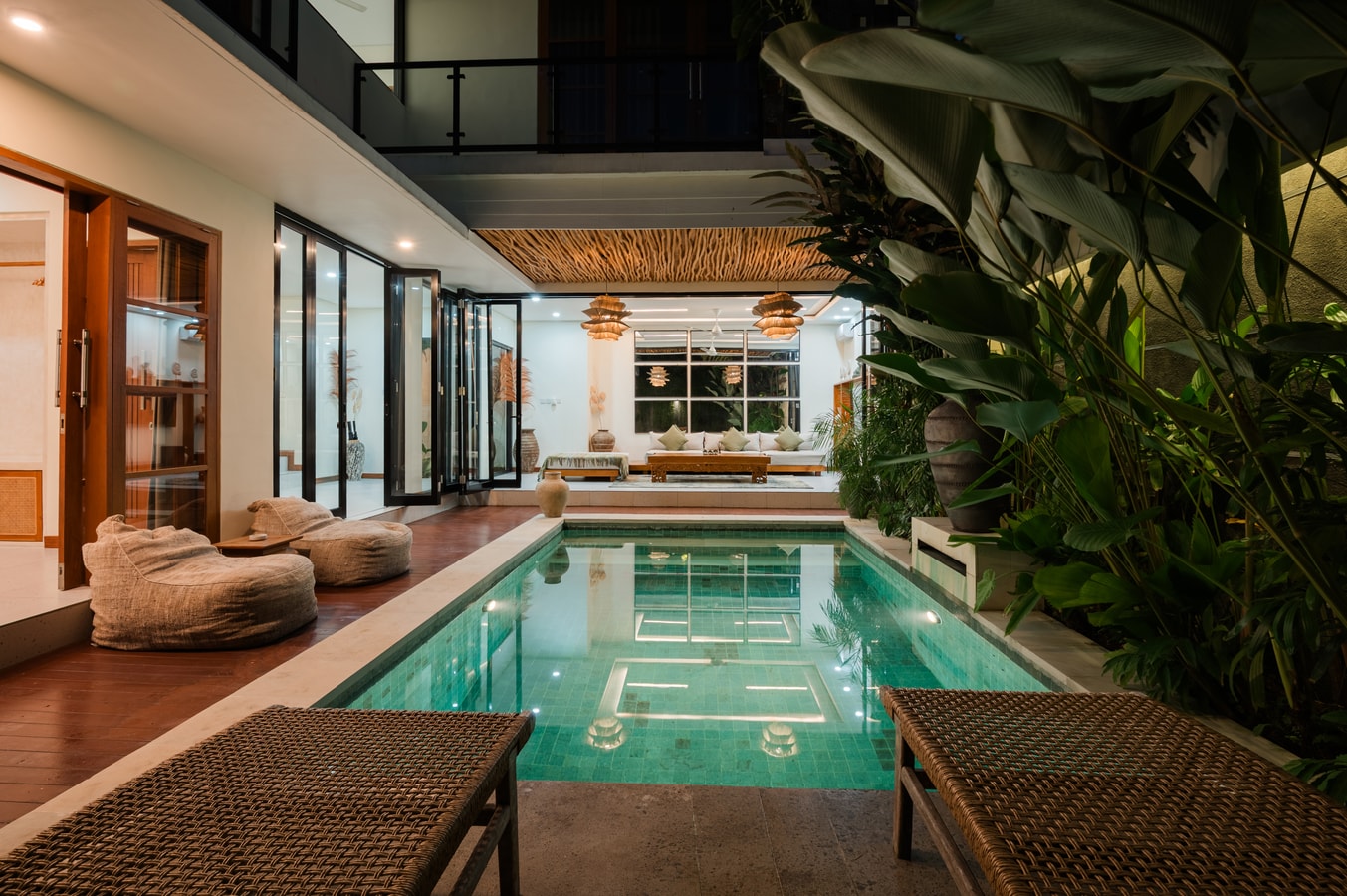 3BR Luxury Canggu Villa | Pool & Sunset Rooftop in Canggu, Bali