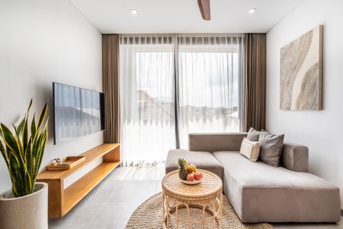 Beachside 2BR Canggu | Pool, Sauna & Rooftop Gym in Canggu, Bali — image 14