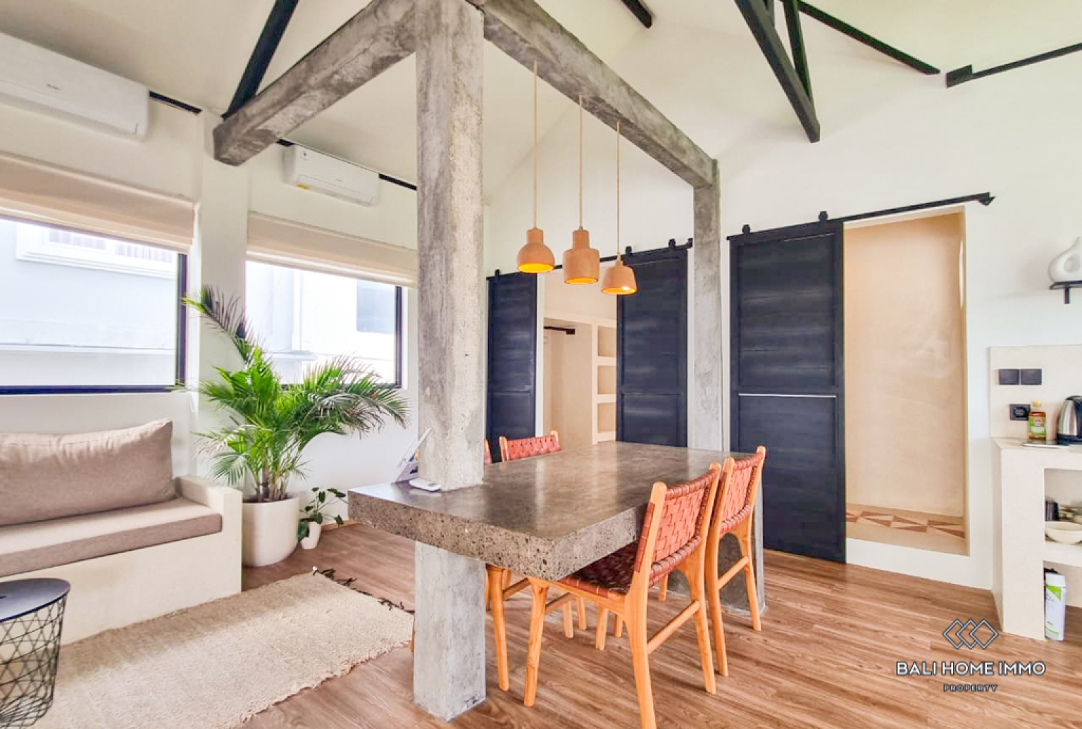Charming 1 Bedroom Apartment for Monthly Rental in Bali Canggu Berawa — image 4