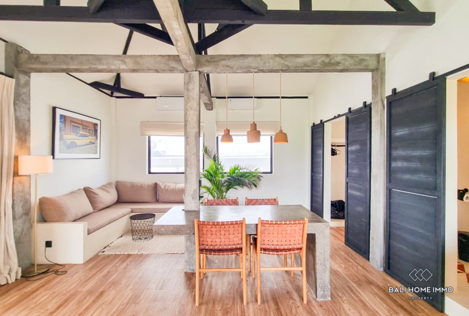 Charming 1 Bedroom Apartment for Monthly Rental in Bali Canggu Berawa