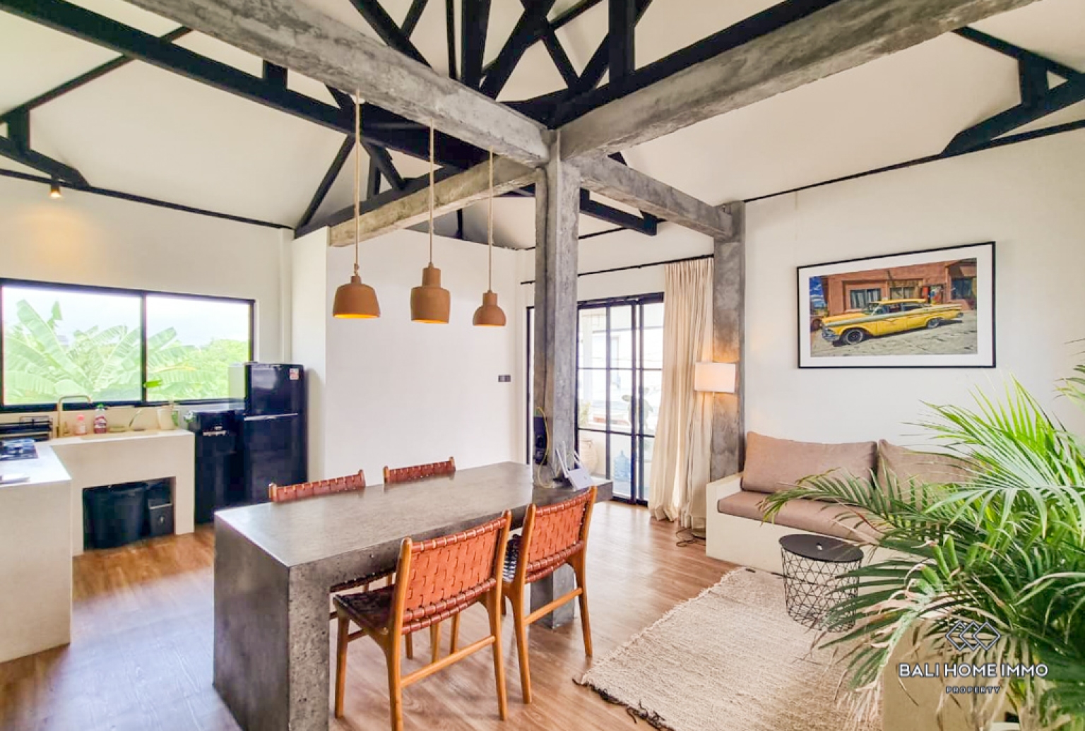 Charming 1 Bedroom Apartment for Monthly Rental in Bali Canggu Berawa — image 3