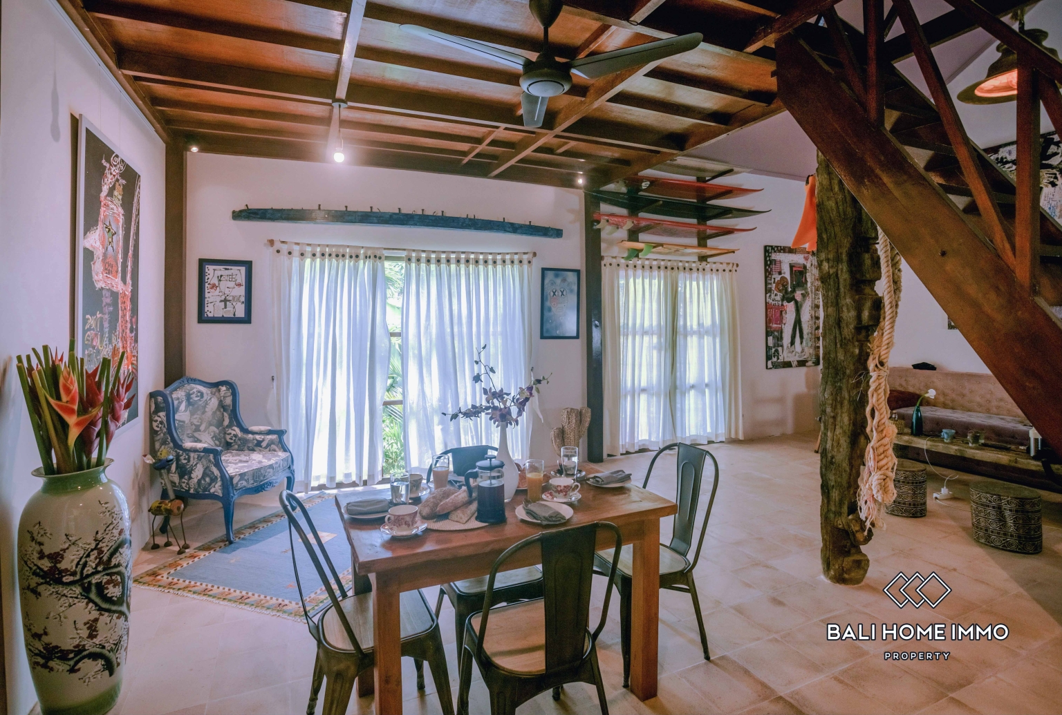 Charming Traditional 2 Bedroom Villa for Rent Near Bingin Beach — image 4