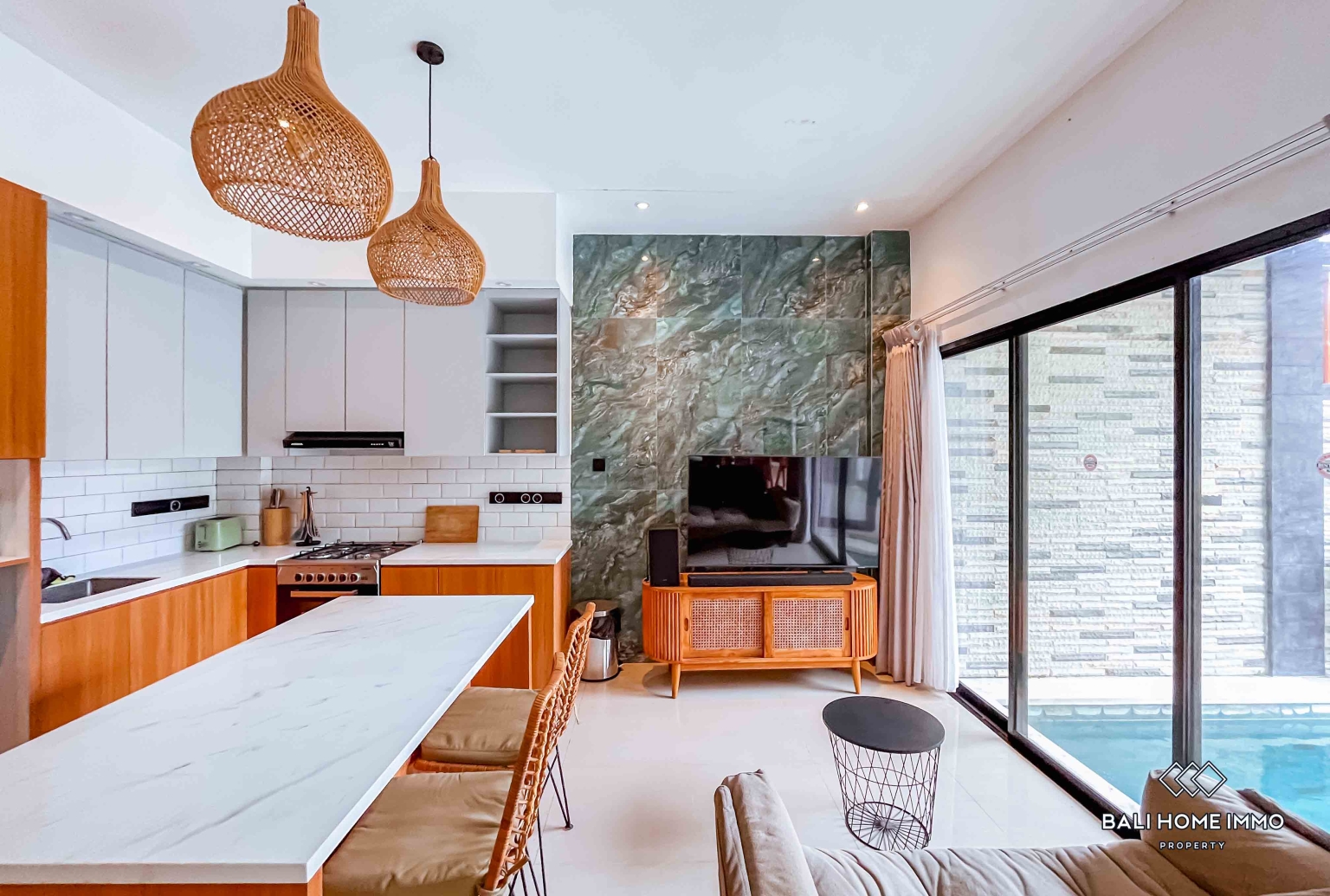 COZY 2 BEDROOMS VILLA FOR YEARLY & MONTHLY RENTAL IN UNGASAN — image 4