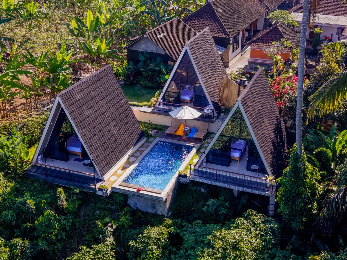 Opening Promo | 3BR Estate with Pool, Jungle view in Ubud, Bali