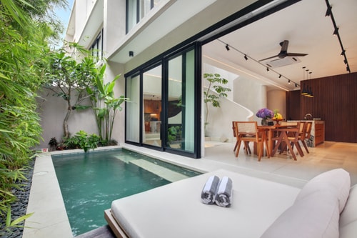 Stylish 2BR Villa w/ Pool in Canggu in Canggu, Bali — image 10