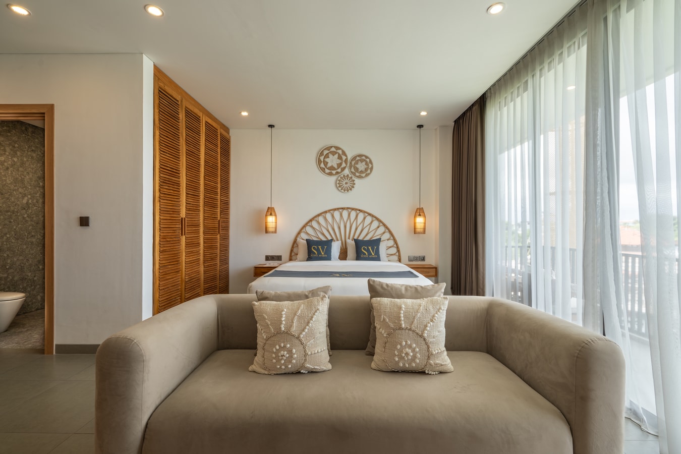 One Bedroom Suite Natural Design in Canggu, Bali