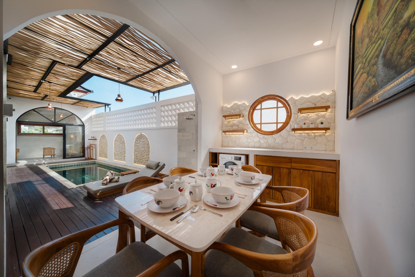 Kanoto - Arched 2BR Villa with Pool, Jimbaran in Jimbaran, Bali