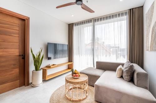 2BR Stylish Canggu | Rooftop Gym, Sauna & Pool in Canggu, Bali — image 4