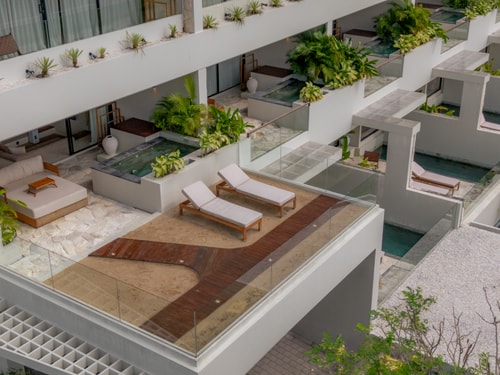 Luxe 1BR Canggu Studio | Rice Fields Pool Balcony in Canggu, Bali — image 8