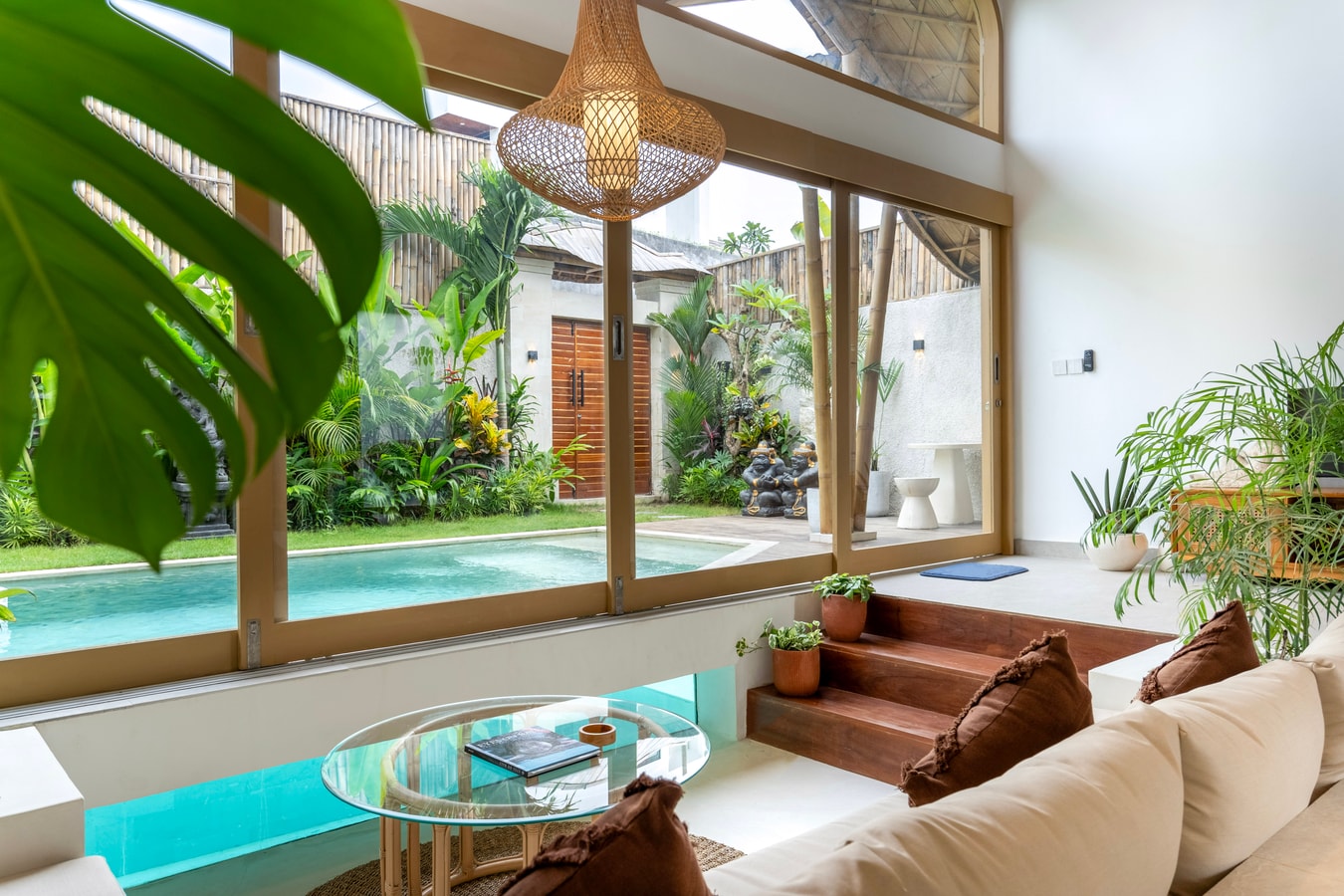 Central Canggu 2BR Tropical Bamboo Villa | Pool in Canggu, Bali — image 7
