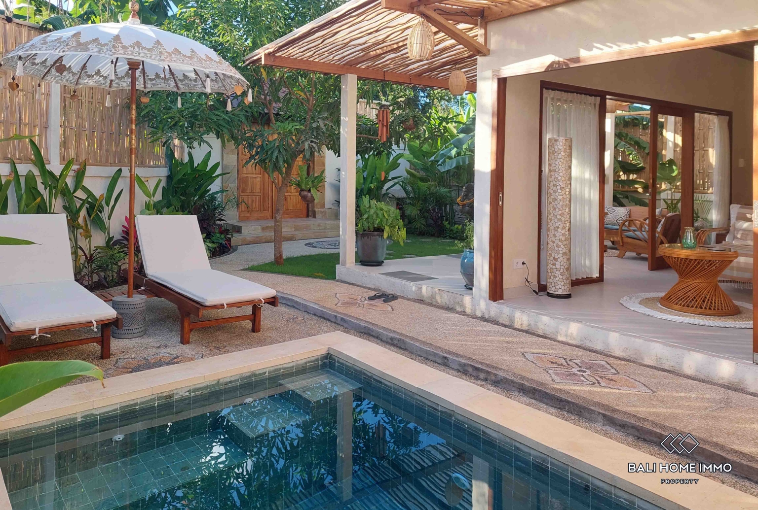 PEACEFUL 1 BEDROOM VILLA FOR MONTHLY RENTAL IN ULUWATU - BALANGAN