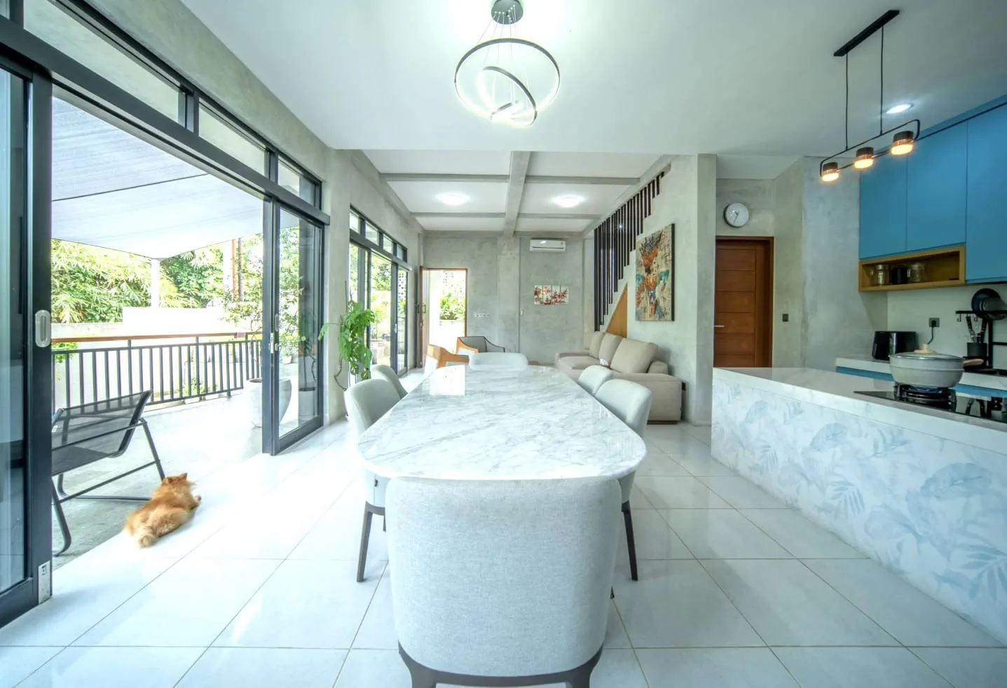 Luxury 3-Bedroom Villa with Stream View in Dalung, Bali