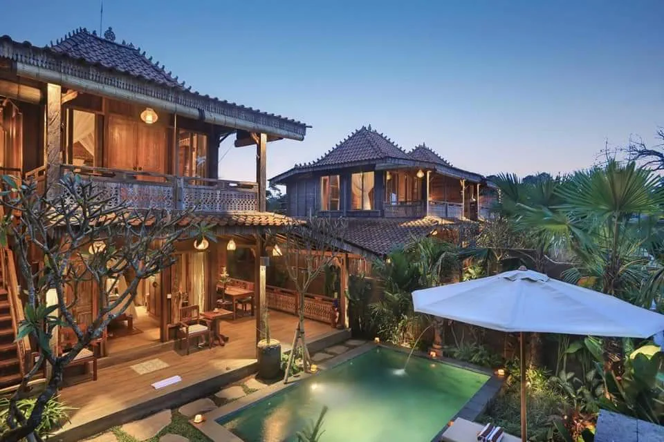 Luxury 12-Bedroom Villa with Ricefield View in Tegallalang, Bali