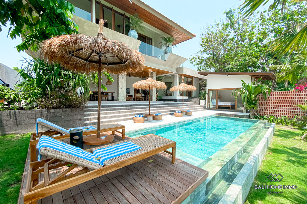 RICEFIELD VIEW 3 BEDROOM VILLA FOR YEARLY RENTAL IN BALI CANGGU RESIDENTIAL SIDE — image 2