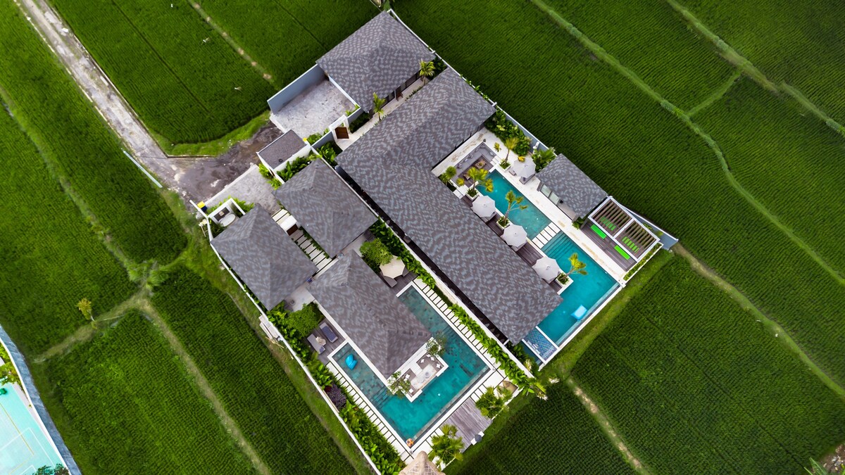 Rice-Field Villa Karang · 5BR · Ubud — 5BR Villa Rental in Ubud — image 2