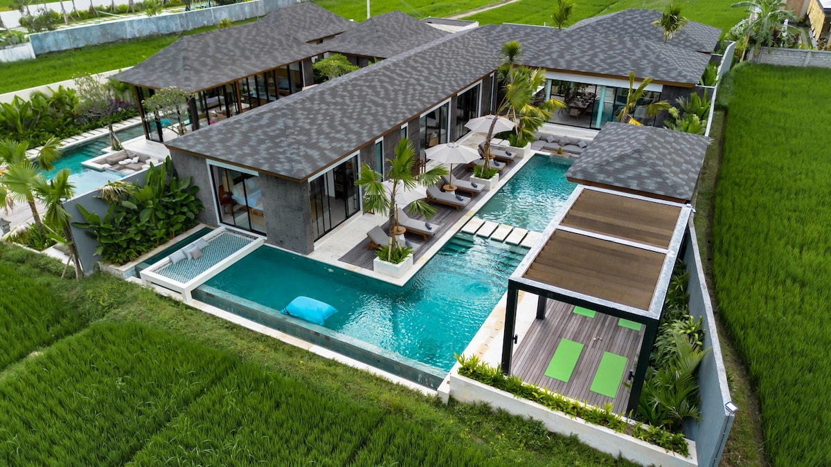 Rice-Field Villa Karang · 5BR · Ubud — 5BR Villa Rental in Ubud — image 3
