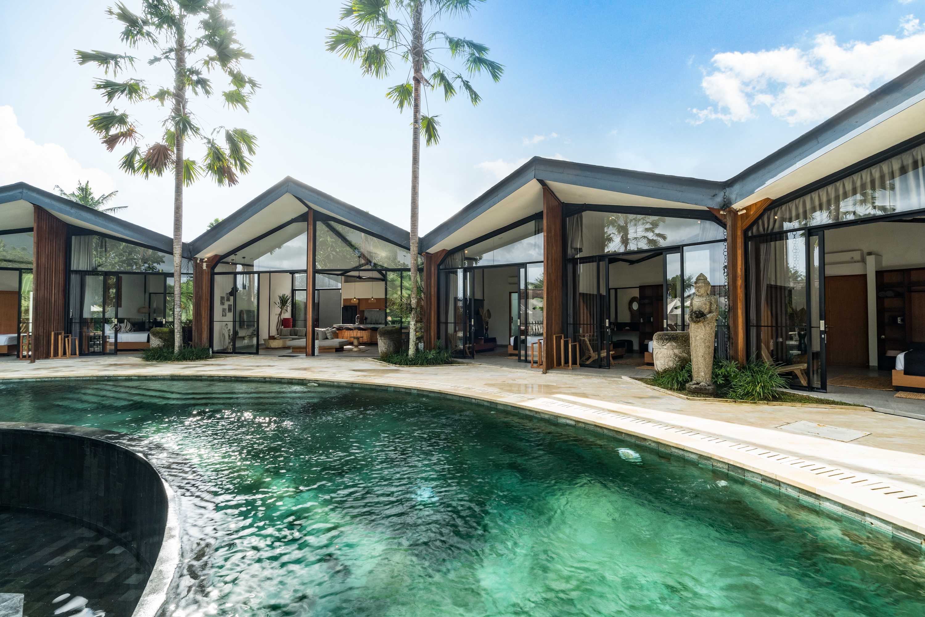 Glass Pavilion Villa · 6BR · Ubud — 6BR Villa Rental in Ubud