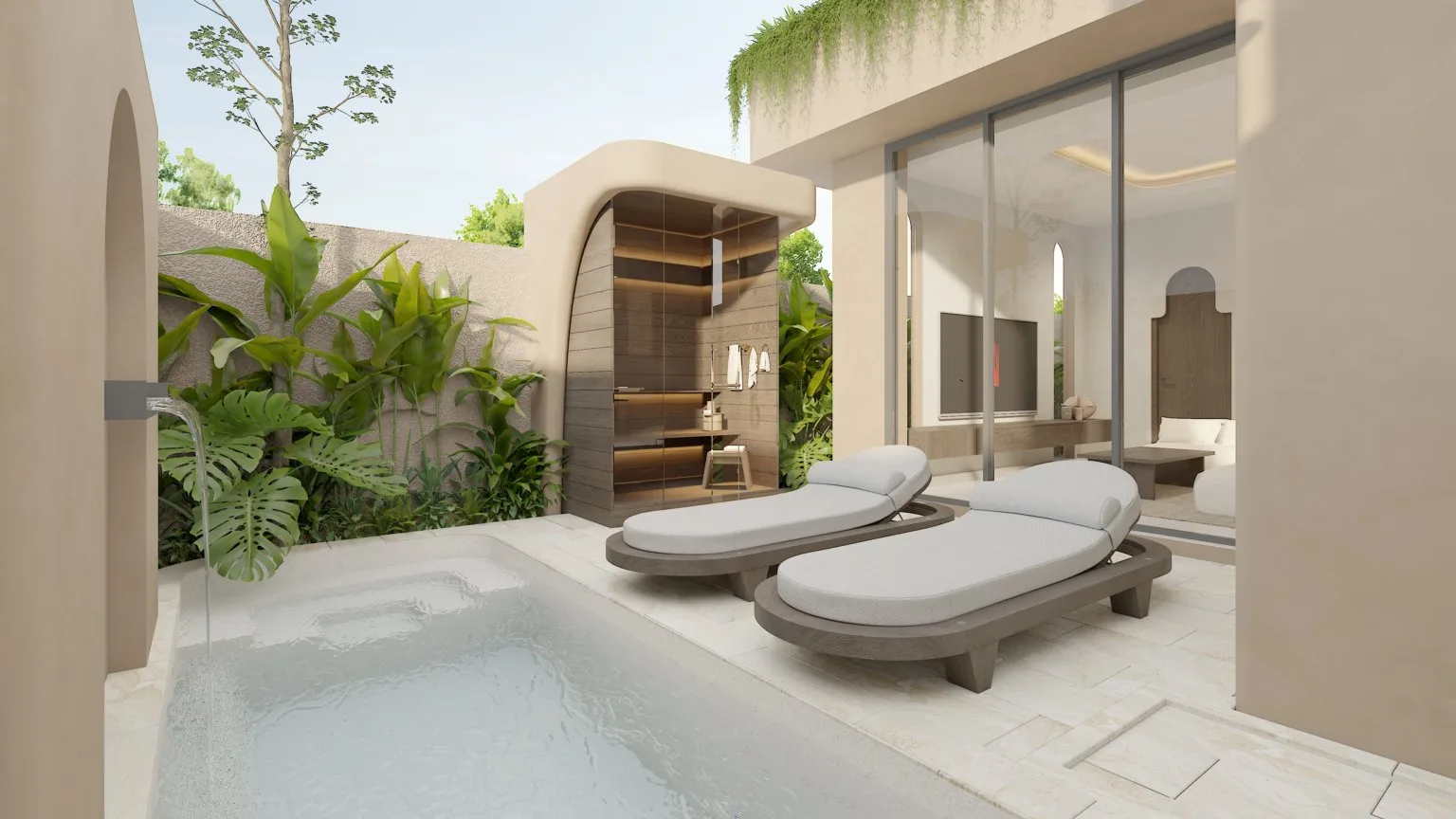 3-Bedroom Rooftop Villa with Ocean View in Ungasan, Uluwatu — image 3