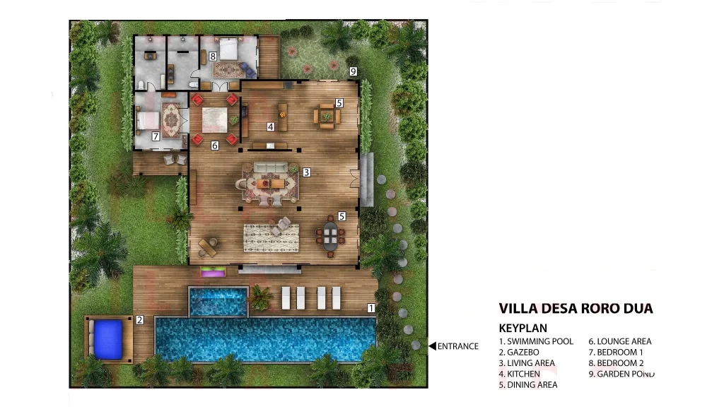Villa Desa Roro Estate in canggu — image 12