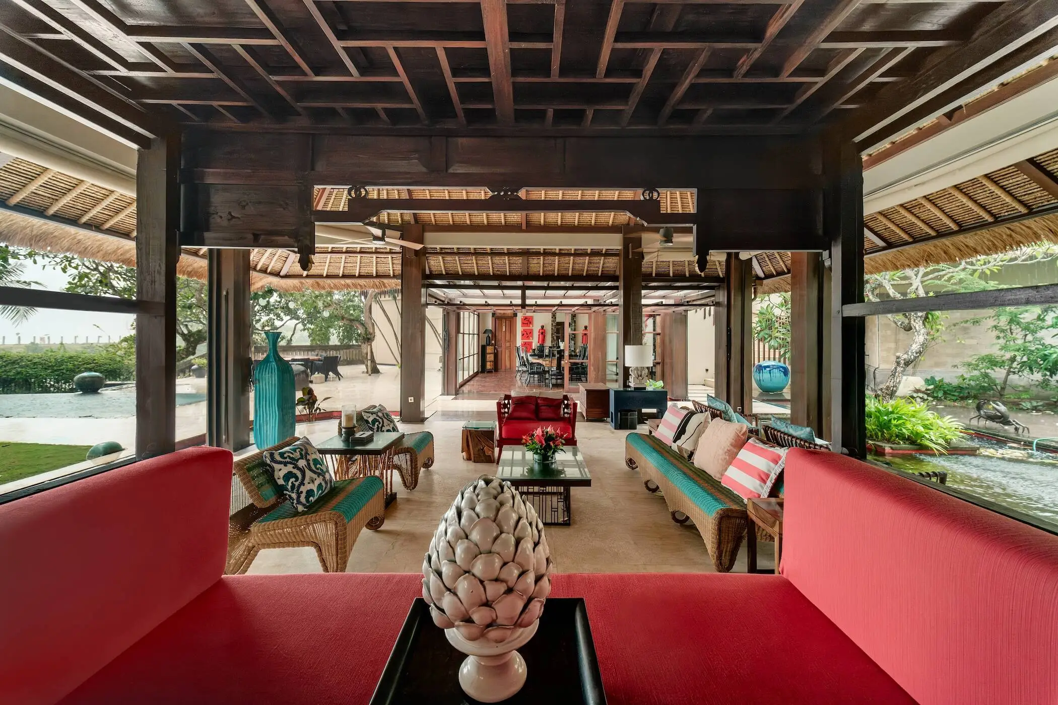 Book Villa Ambra Bali: Ocean View Villa with Tennis Court in Canggu — image 12