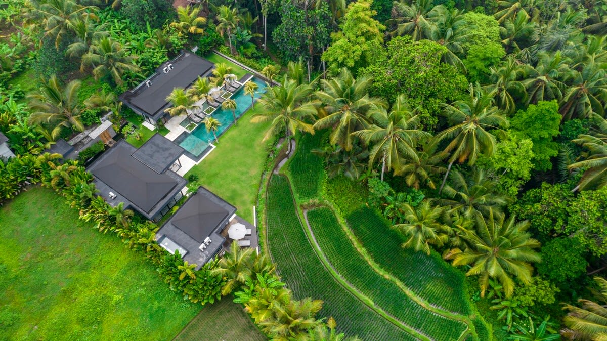 Rice-Field Villa Jiwa · 4BR · Ubud — 4BR Villa Rental in Ubud