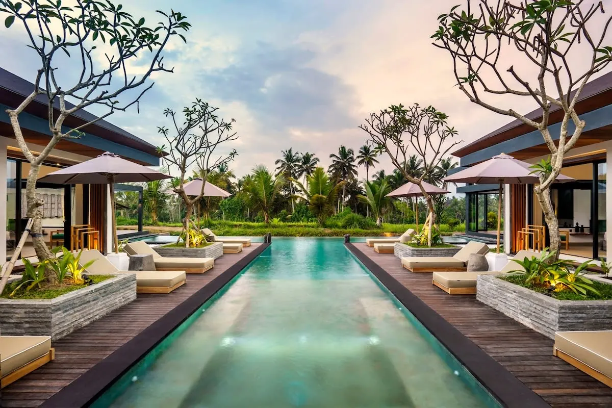 6 BR Infinity-Pool Pavilion Retreat Ubud — 6BR Villa Rental in Ubud