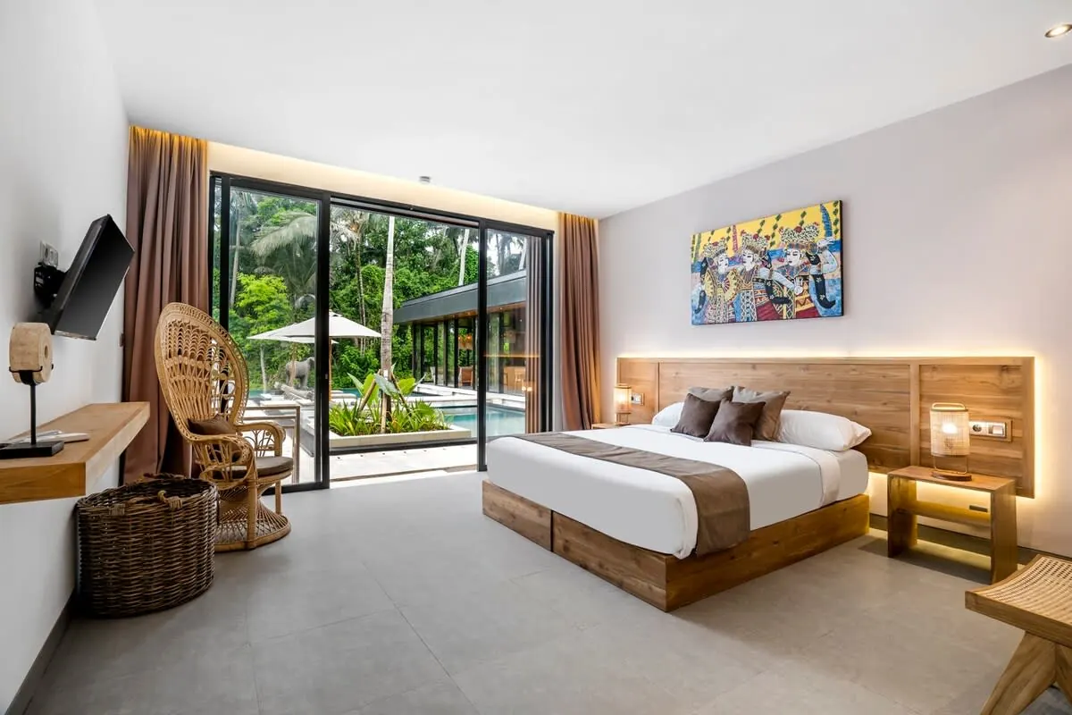 5 BR Tropical-Modern Jungle-View Villa Ubud — 5BR Villa Rental in Ubud — image 1