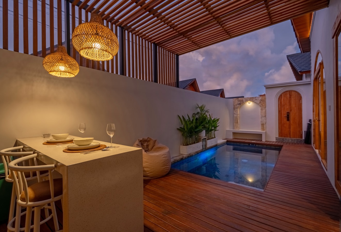 Ubud 2BR Luxe Rice Field Views Villa | Bathtub in Ubud, Bali — image 15