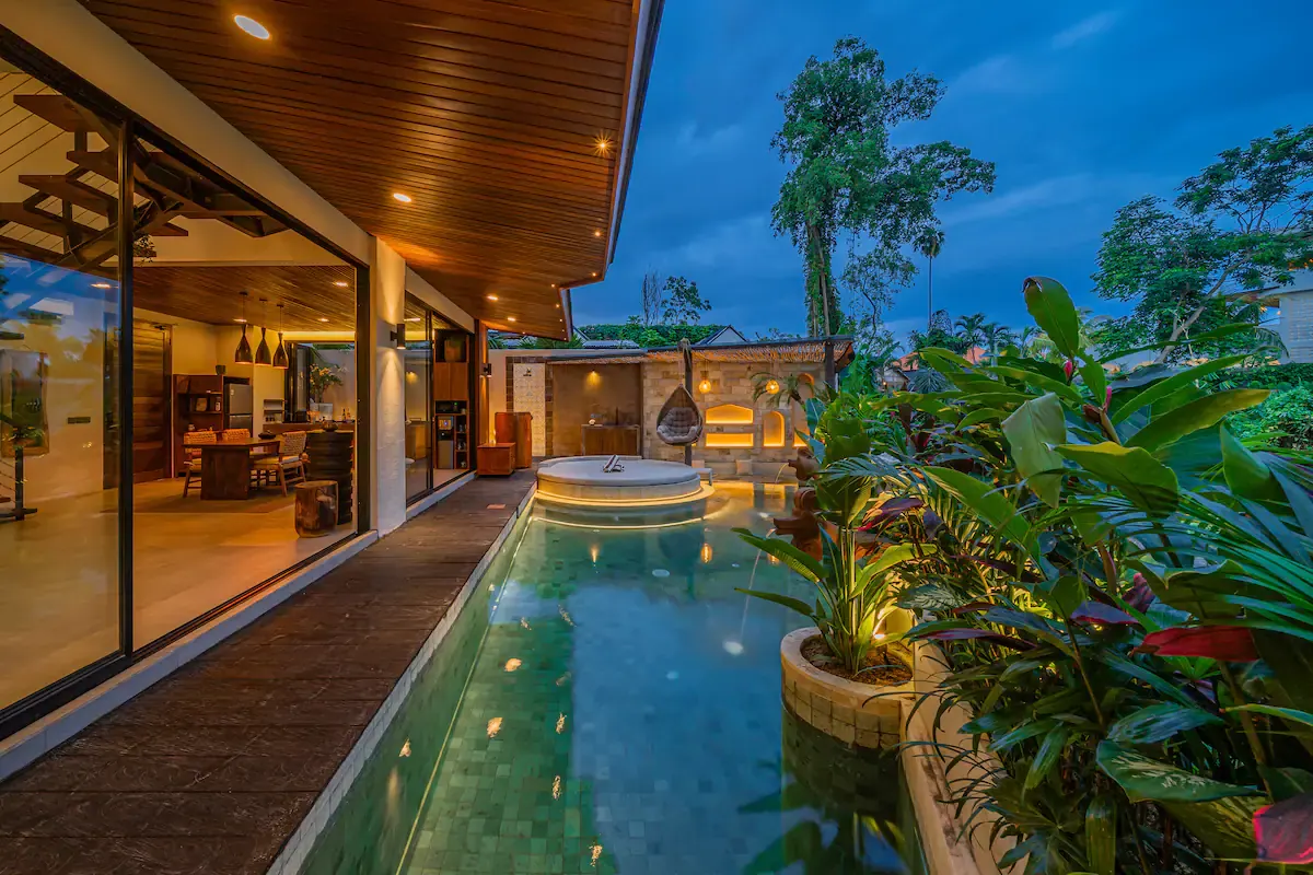 2 BR Tropical-Modern Pool Villa Canggu — 2BR Villa Rental in Pererenan
