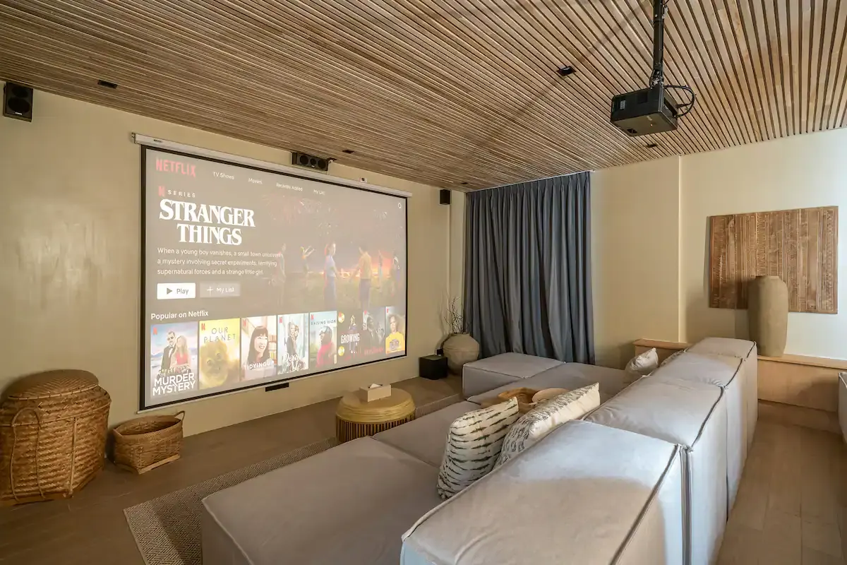 5 BR Tropical-Modern Cinema Villa Seminyak — 5BR Villa Rental in Umalas — image 4