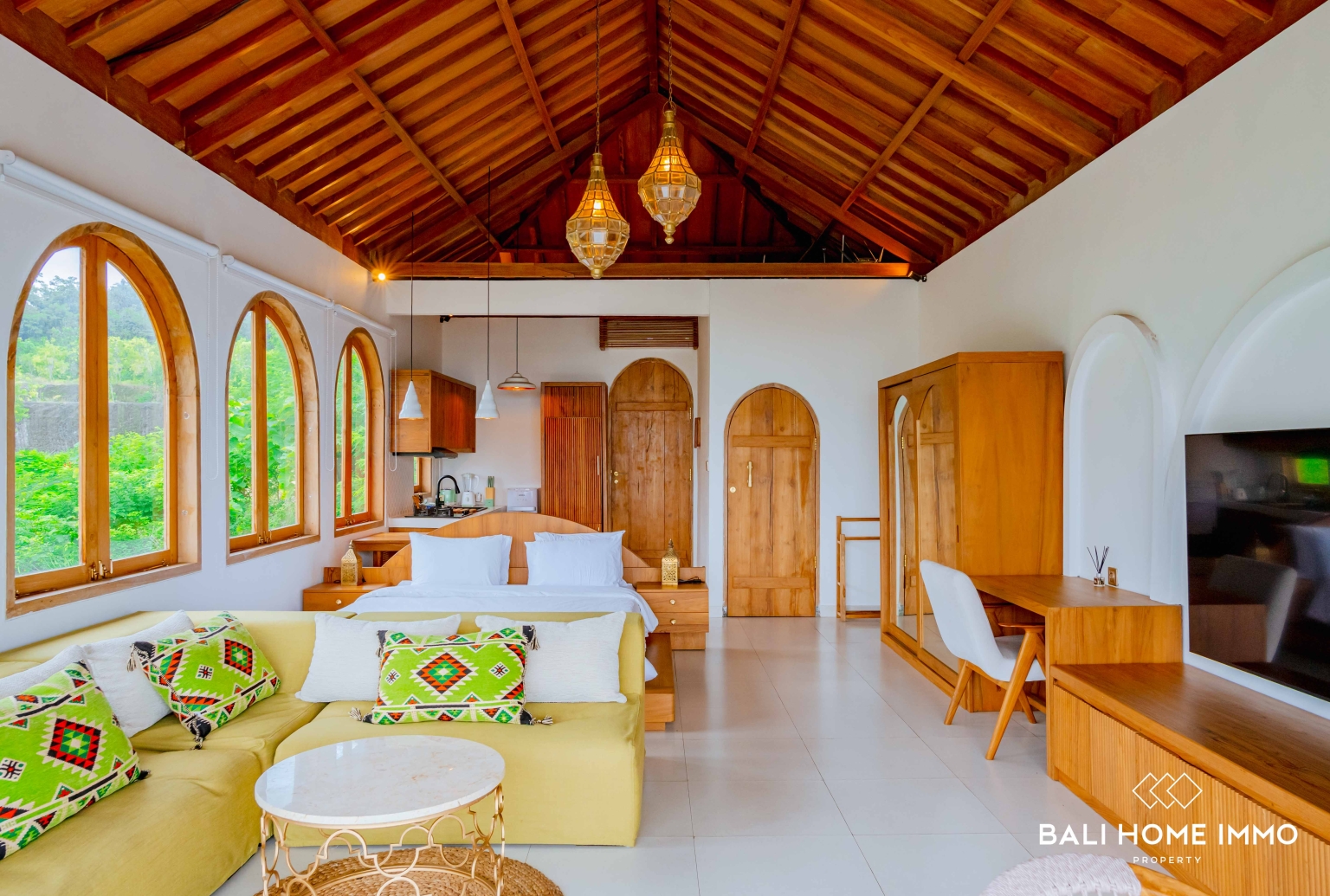 1 BEDROOM APARTMENT STUDIO WITH OCEAN VIEW FOR MONTHLY RENTAL IN BINGIN — image 4