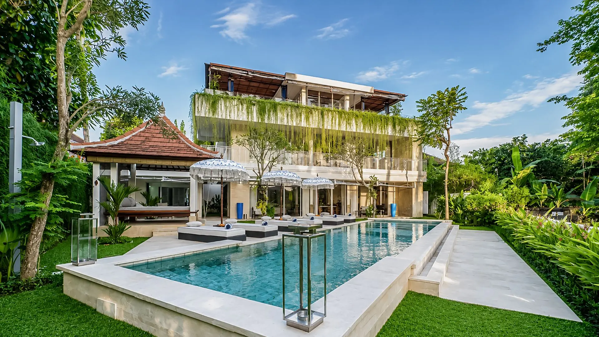 3 BR Rice-Field Pool Retreat Ubud — 3BR Villa Rental in Ubud