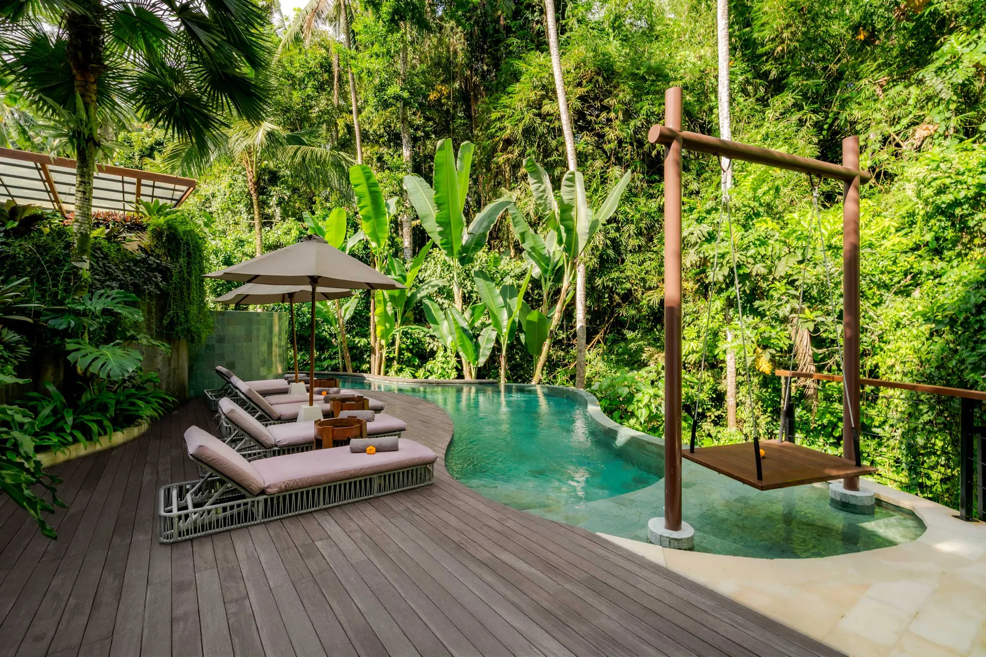 3 BR Jungle Infinity-Pool Villa Ubud — 3BR Villa Rental in Ubud — image 1