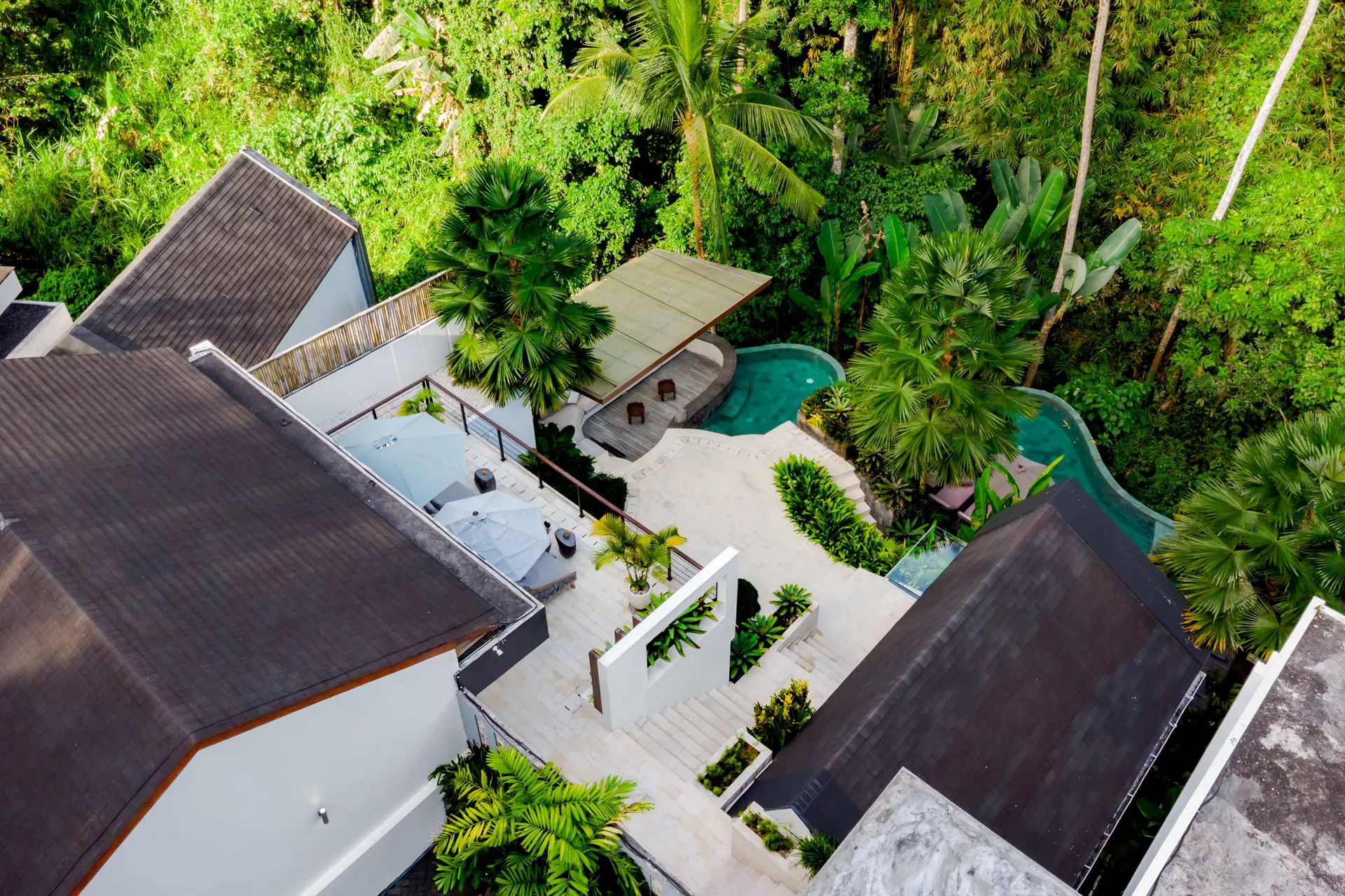 3 BR Jungle Infinity-Pool Villa Ubud — 3BR Villa Rental in Ubud — image 5