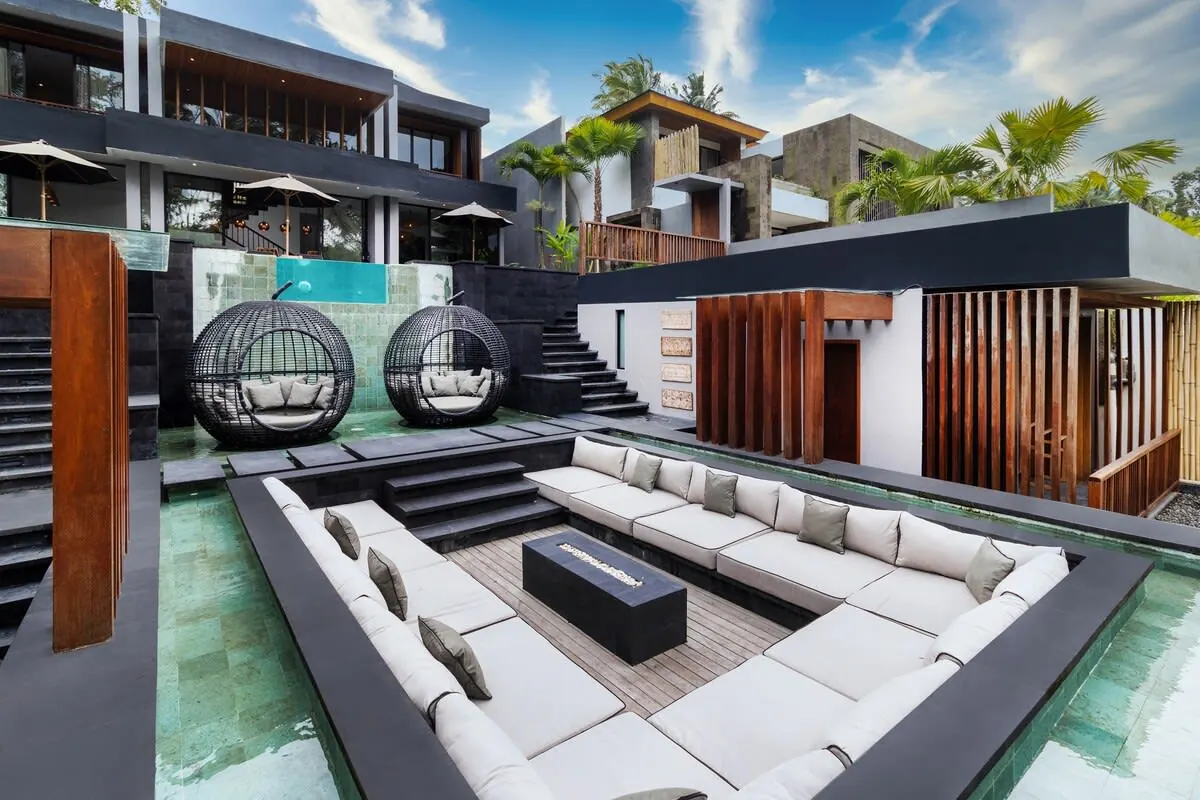 6 BR Jungle-View Tropical-Modern Villa Ubud — 6BR Villa Rental in Ubud — image 7