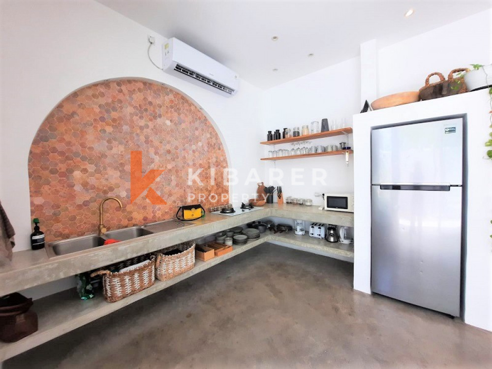 Beautiful Secluded Bohemian Style 3-Bedroom Villa in Prime Berawa Location — image 5