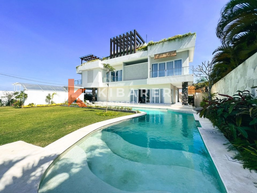 Luxury Five Bedroom Villa wonderfully located in the calming rice field views of Cemagi
