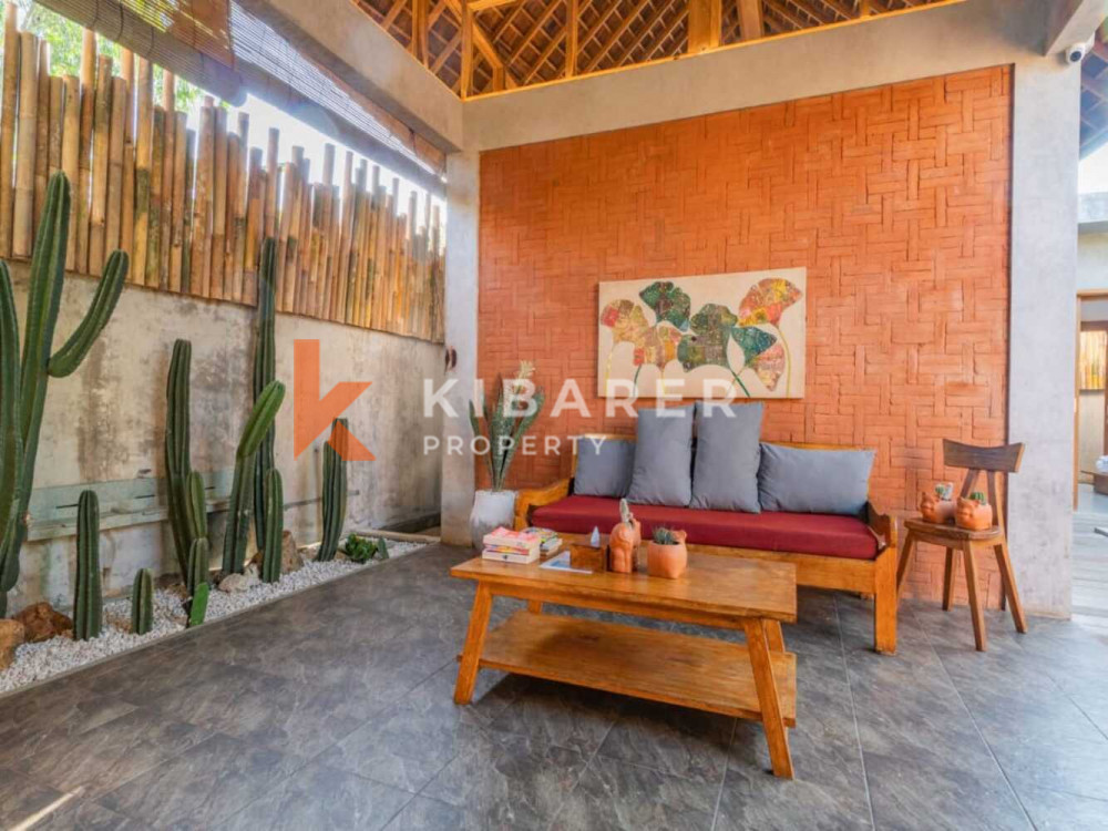 Beautiful Two Bedroom Rustic Villa with Tropical Garden Set in Jimbaran — image 6