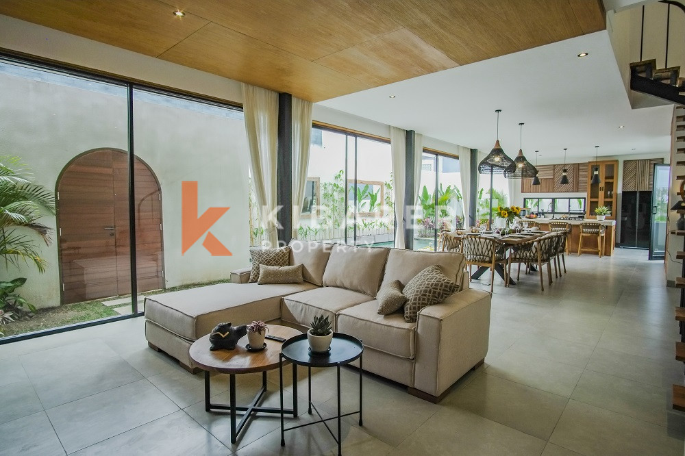 Stunning Private Villa with Three Bedrooms, Walking Distance to Cemagi Beach — image 10