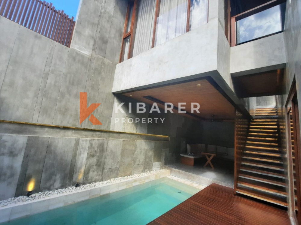 Modern Two-Bedroom Loft Villa with Open Living Area in Legian — image 1