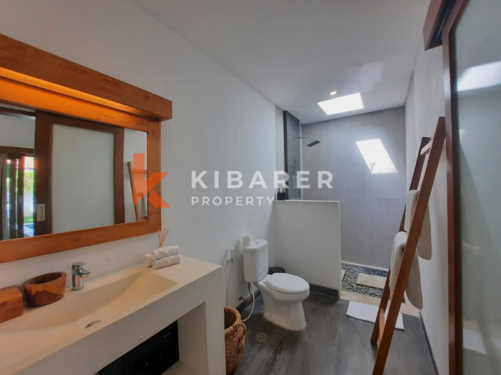 Beautiful Three-Bedroom Open Living Room Villa Located in Berawa — image 15