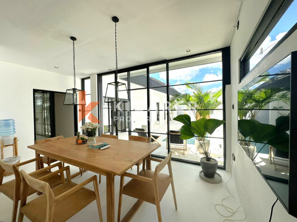 Three Bedroom Enclosed Living Mediterranean Style Villa in Canggu — image 3