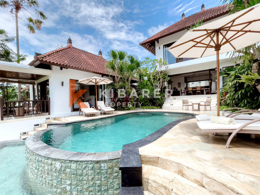 Spacious Three-Bedroom Private Guest Villa with Rice Field Views in Canggu — image 2