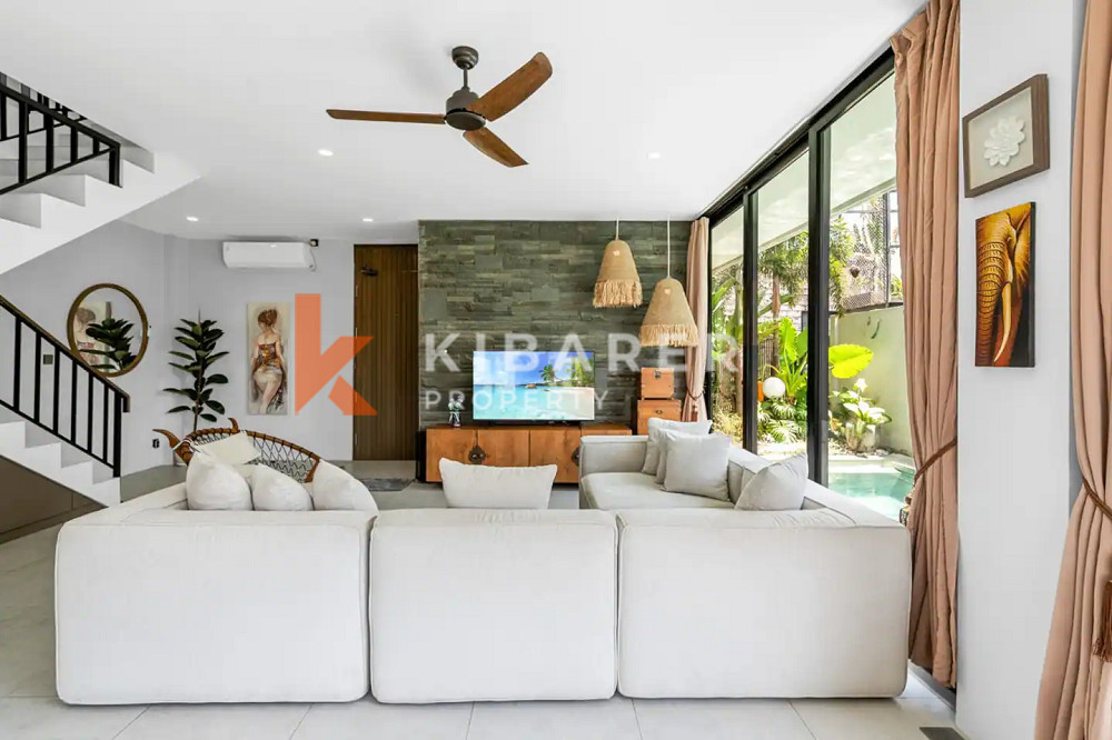 Beautiful Four-Bedroom Private Guest Villa Located in the Heart of Canggu — image 9